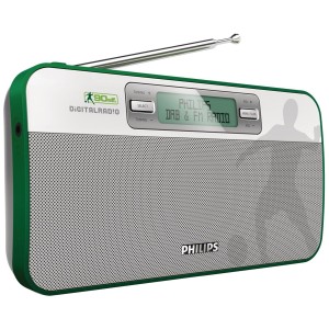 Philips AE9011/02 90elf-Fußball Digitalradio mit DAB+