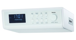 Hama Internetradio "IR320" als Unterbauradio oder mit Standfunktion verwendbar (Weckfunktion und WLAN)